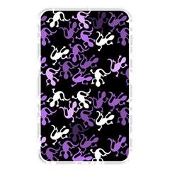 Purple Lizards Pattern Memory Card Reader by Valentinaart