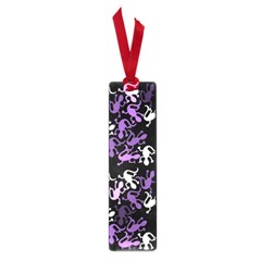 Purple Lizards Pattern Small Book Marks by Valentinaart