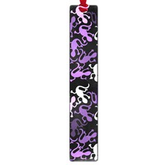 Purple Lizards Pattern Large Book Marks by Valentinaart