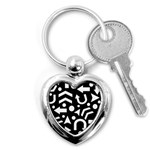 Right direction Key Chains (Heart)  Front