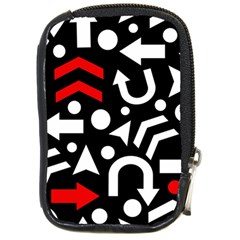 Right Direction - Red Compact Camera Cases by Valentinaart