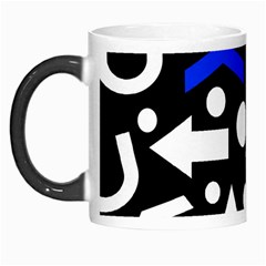 Right Direction - Blue  Morph Mugs by Valentinaart