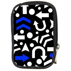 Right Direction - Blue  Compact Camera Cases by Valentinaart