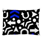 Right direction - blue  Pillow Case (Two Sides) Front