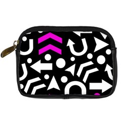 Right Direction - Magenta Digital Camera Cases by Valentinaart