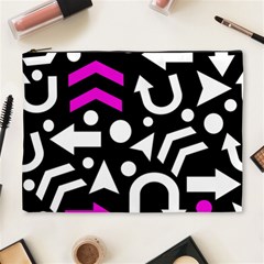 Right Direction - Magenta Cosmetic Bag (xl) by Valentinaart