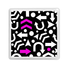 Right Direction - Magenta Memory Card Reader (square)  by Valentinaart