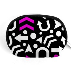 Right Direction - Magenta Accessory Pouches (medium)  by Valentinaart