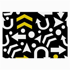 Right Direction - Yellow Large Glasses Cloth (2-side)