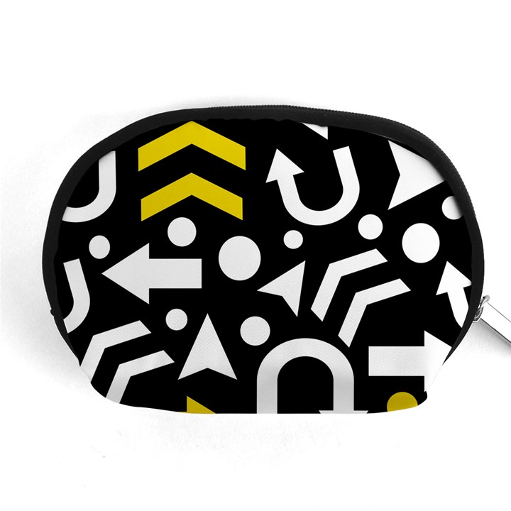 Right direction - yellow Accessory Pouches (Medium) 