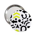 Yellow Right direction  2.25  Handbag Mirrors Front