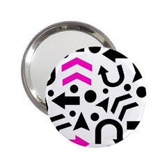 Magenta Right Direction 2 25  Handbag Mirrors by Valentinaart