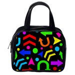 Right direction - Colorful Classic Handbags (One Side) Front