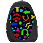 Right direction - Colorful Backpack Bag Front