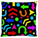 Right direction - Colorful Standard Flano Cushion Case (Two Sides) Front