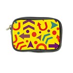 Yellow direction Coin Purse Front