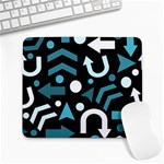 Cyan direction  Large Mousepads Front