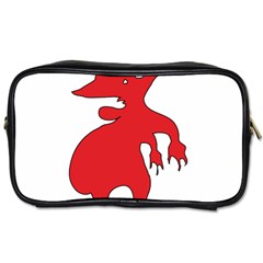 Grotesque Red Creature  Toiletries Bags