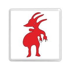 Grotesque Red Creature  Memory Card Reader (square)  by dflcprints