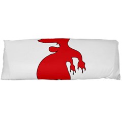 Grotesque Red Creature  Body Pillow Case (dakimakura) by dflcprints