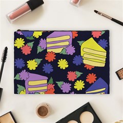 Cake Lover Cosmetic Bag (large)  by BubbSnugg