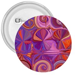 Candy Abstract Pink, Purple, Orange 3  Buttons