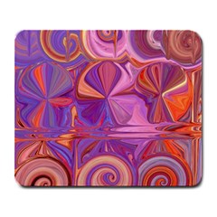 Candy Abstract Pink, Purple, Orange Large Mousepads