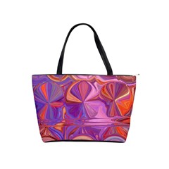 Candy Abstract Pink, Purple, Orange Shoulder Handbags