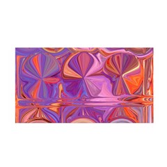 Candy Abstract Pink, Purple, Orange Satin Wrap