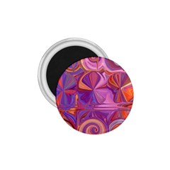 Candy Abstract Pink, Purple, Orange 1 75  Magnets