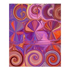 Candy Abstract Pink, Purple, Orange Shower Curtain 60  X 72  (medium)  by digitaldivadesigns