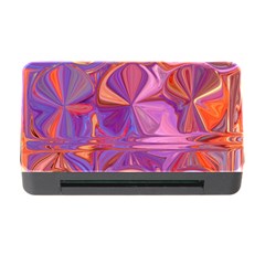 Candy Abstract Pink, Purple, Orange Memory Card Reader With Cf