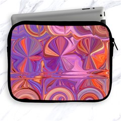 Candy Abstract Pink, Purple, Orange Apple Ipad 2/3/4 Zipper Cases