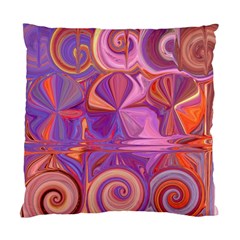 Candy Abstract Pink, Purple, Orange Standard Cushion Case (one Side) by digitaldivadesigns