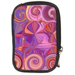 Candy Abstract Pink, Purple, Orange Compact Camera Cases by digitaldivadesigns