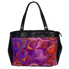 Candy Abstract Pink, Purple, Orange Office Handbags by digitaldivadesigns