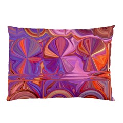 Candy Abstract Pink, Purple, Orange Pillow Case (two Sides) by digitaldivadesigns