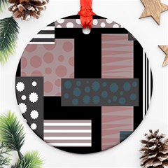 Collage  Ornament (Round) 