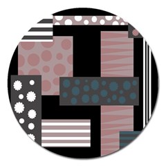 Collage  Magnet 5  (Round)