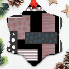 Collage  Ornament (Snowflake) 