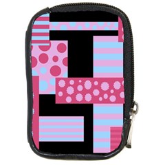 Pink Collage Compact Camera Cases