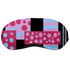 Pink Collage Sleeping Masks by Valentinaart