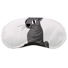 Gray Cat Sleeping Masks by Valentinaart