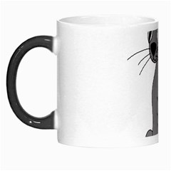 Gray Cat Morph Mugs by Valentinaart