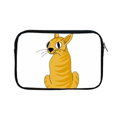 Yellow Cat Apple Ipad Mini Zipper Cases by Valentinaart