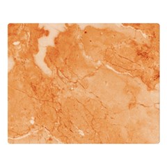 Rose Gold Marble Stone Print Double Sided Flano Blanket (large)  by Dushan