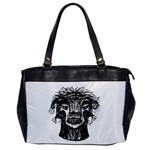 Fantasy Monster Head Drawing Office Handbags Front