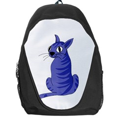 Blue Cat Backpack Bag