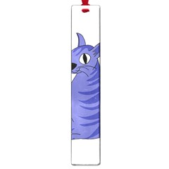 Blue Cat Large Book Marks by Valentinaart