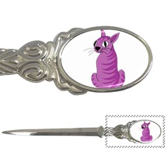 Purple Cat Letter Openers by Valentinaart